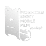 Logo de la marque morocco short mobile film contest une typographie minimaliste et sophistiquée en blanc sur un fond sombre.